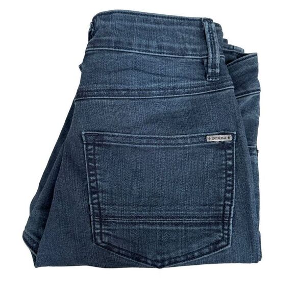 prAna Oday Jeans high rise stretch - Organic Cotton in indigo color sz 4/27 NWT - Picture 5 of 10